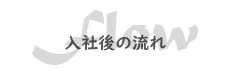 入社後の流れ